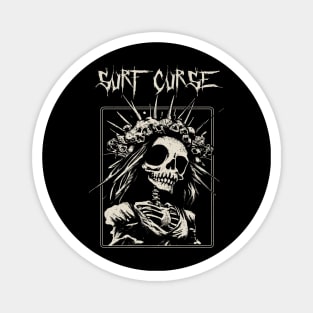 surf curse spooky bride Magnet